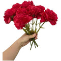 Jolof Store 10-Stem Artificial Carnations – UV Resistant Silk Flowers
