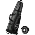 OutdoorMaster Golf Travel Bag – Hard Shell Top Case with Wheels