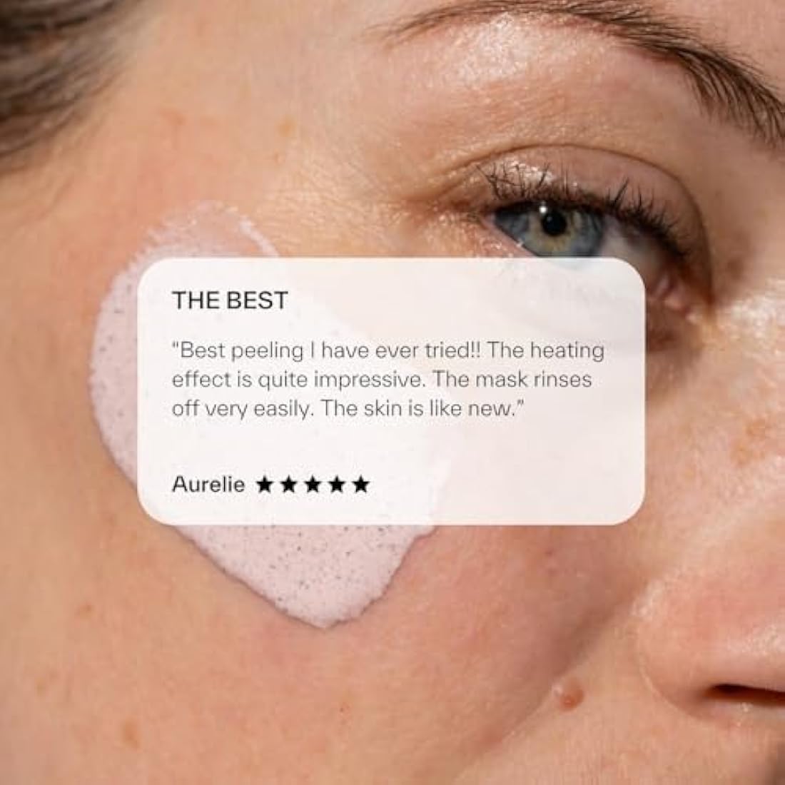 DAY+ Perfecting Exfoliating Mask – Anti-Aging White Clay Face Peel
