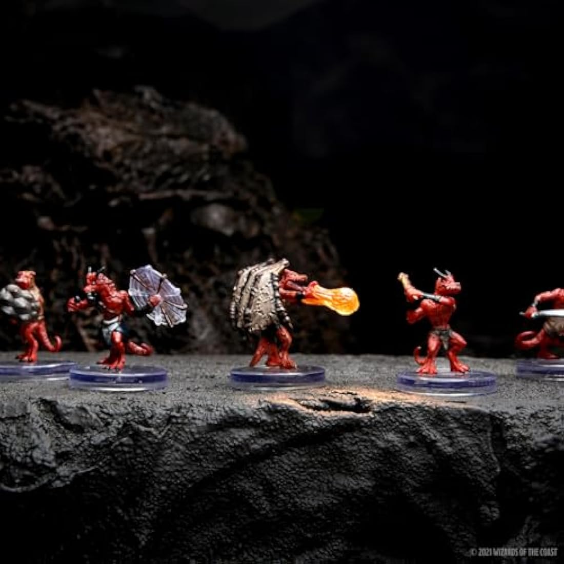 WizKids D&D Icons of the Realms: Kobold Warband - 8 Pre-Painted Figures
