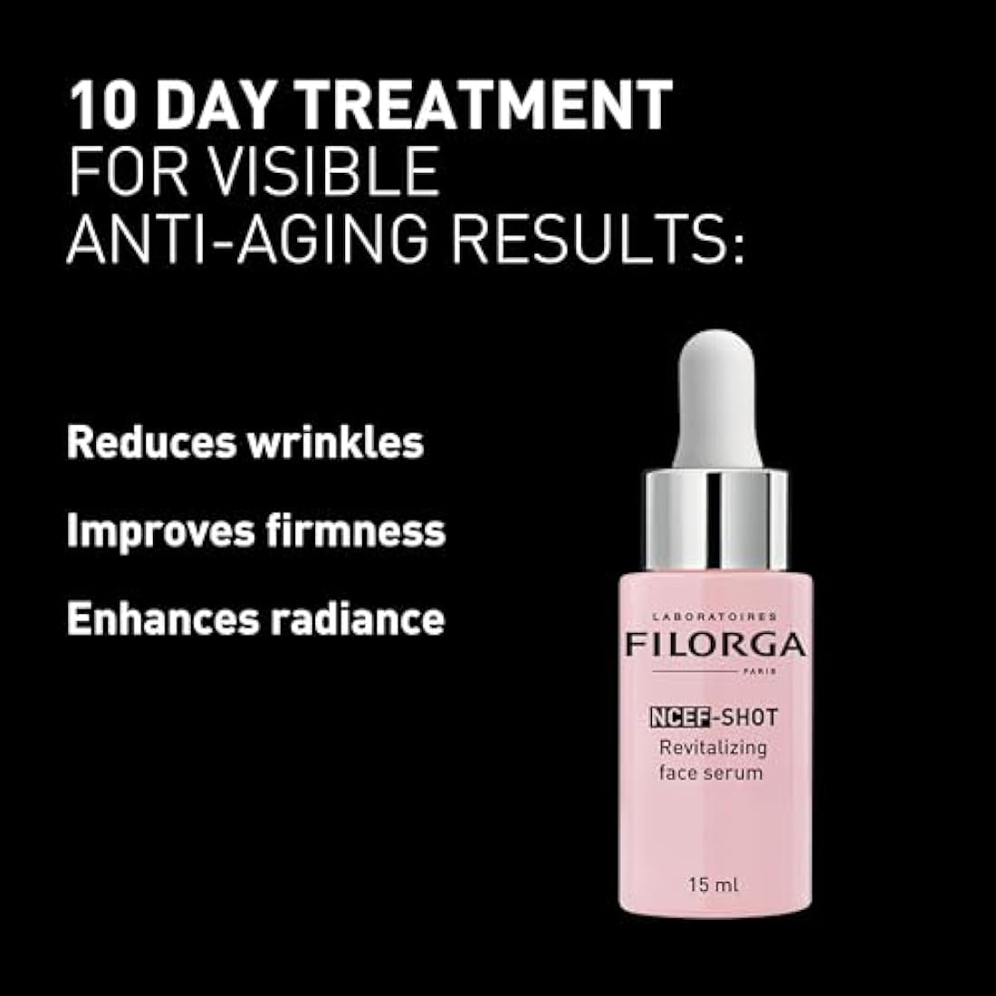 Filorga Ncef-Shot Supreme Polyrevitalising Face Serum Concentrate 15ml