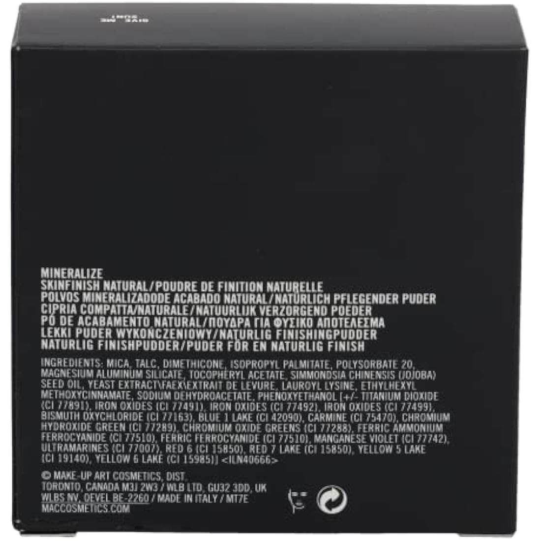 MAC Mineralize Skinfinish Natural Face Foundation – Give Me Sun! 10g