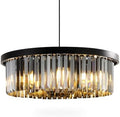 Modern Crystal Chandelier – 60cm Round Pendant Ceiling Light
