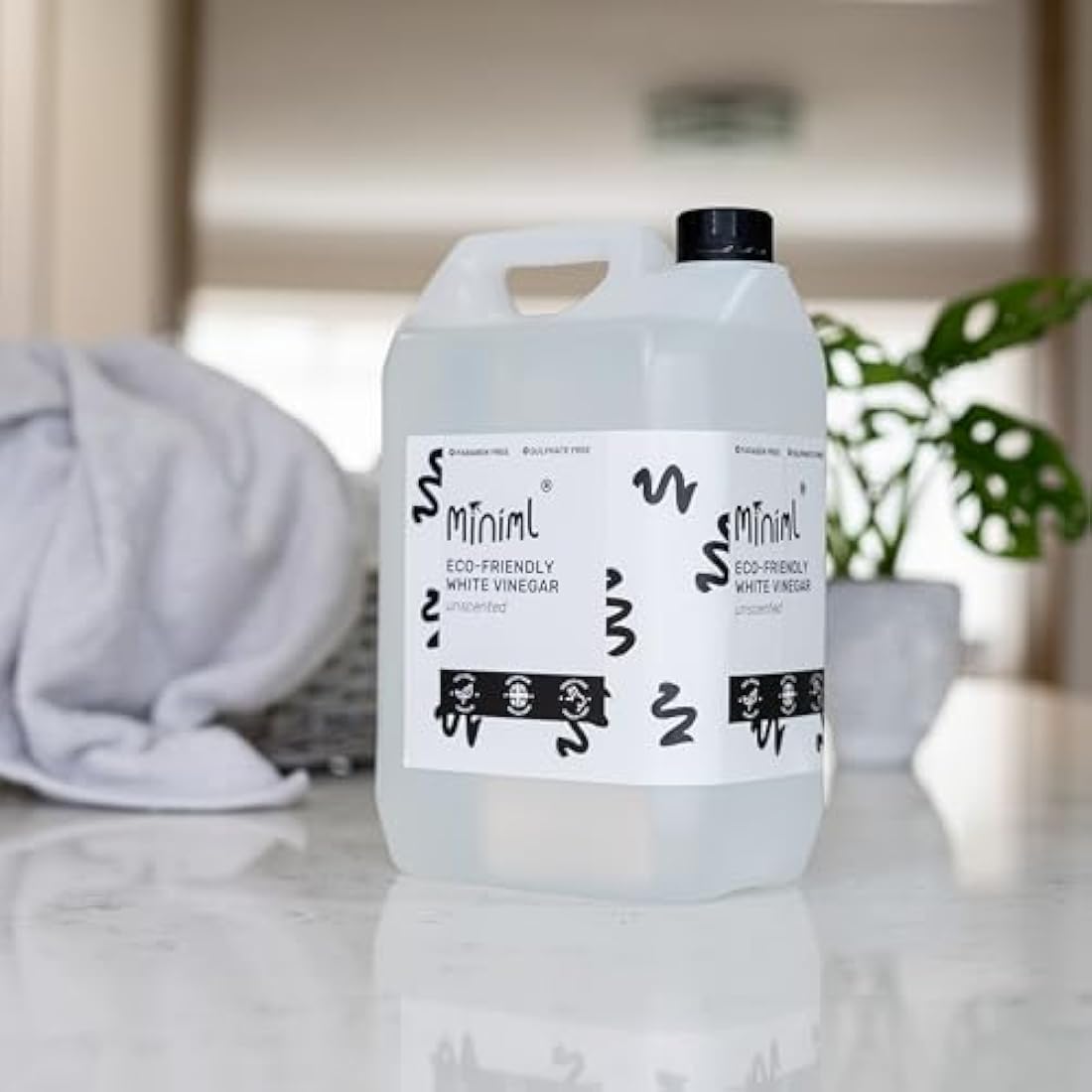 Miniml White Vinegar Multi-Surface Cleaner | Eco-Friendly 5L Refill