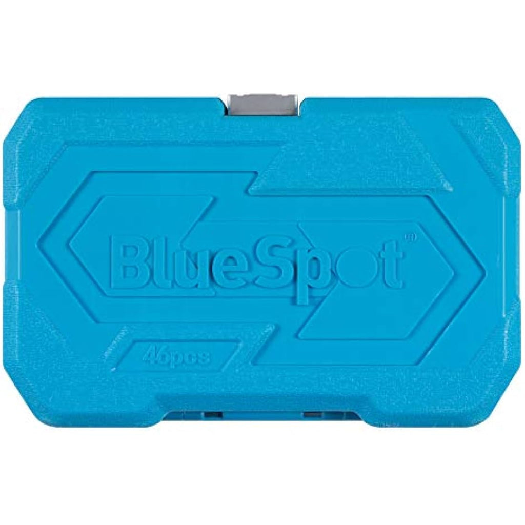 BlueSpot 1/4" Drive Socket Set (46 Piece) - Chrome Vanadium Tool Kit