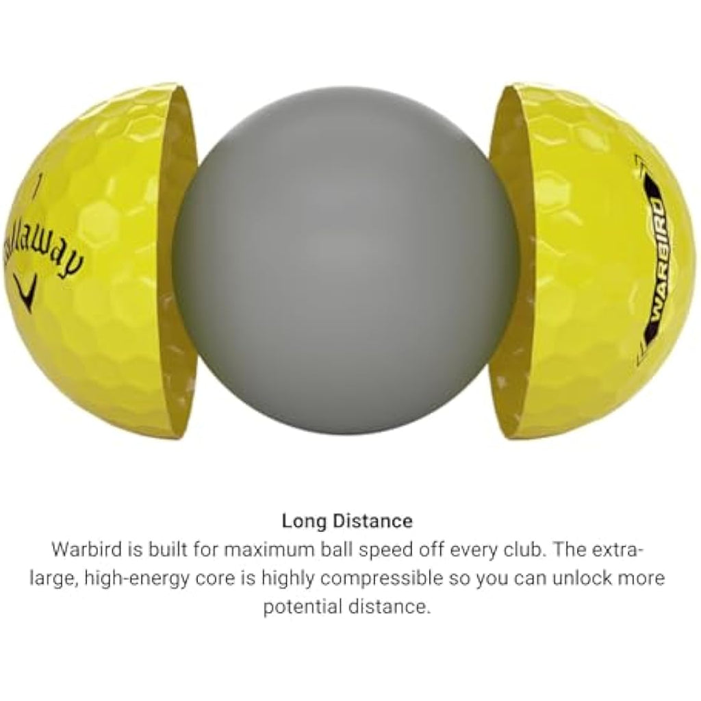 Callaway ERC Soft Golf Balls 2023 – Triple Track Dagger Alignment