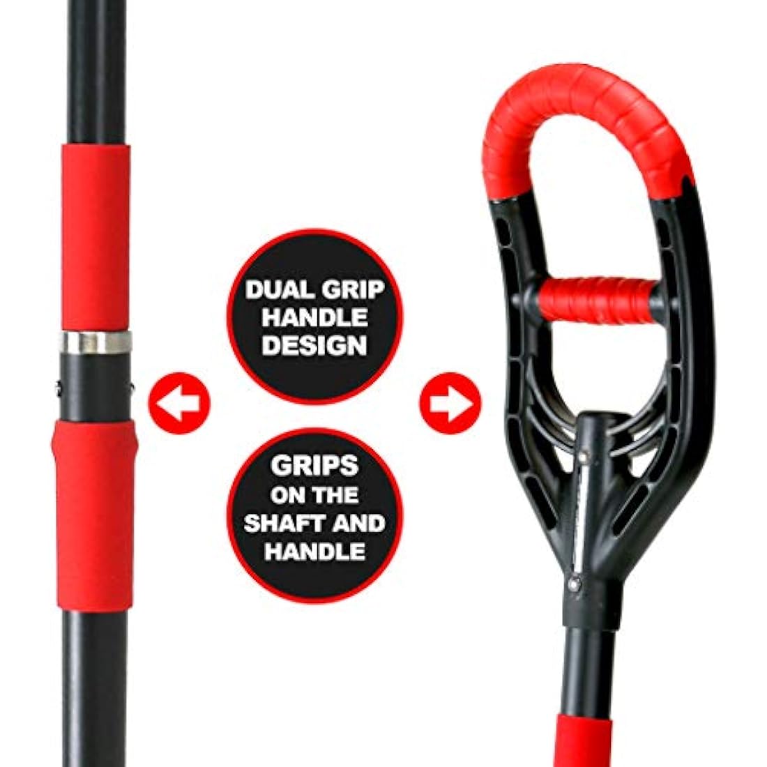 Roamwild Multi-Digger Garden Spade | Lightweight Fibreglass Root Cutter