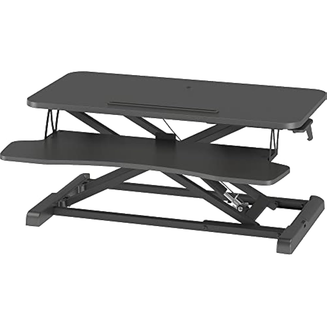 BONTEC Standing Desk Converter | 32in Dual Tier Sit-Stand Workstation