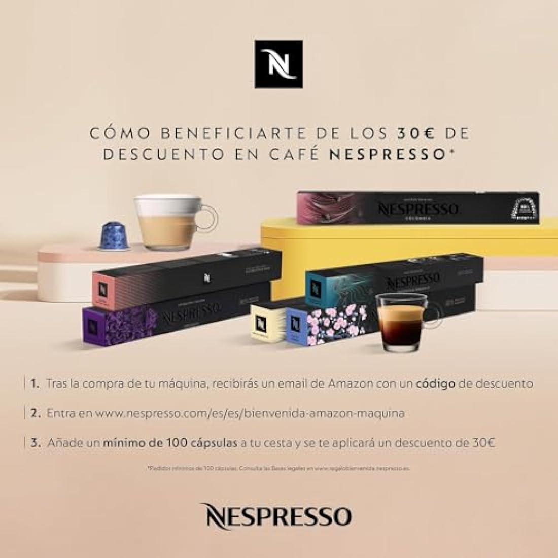 Nespresso Krups Essenza Mini Coffee Capsule Machine - 19 Bar - Grey