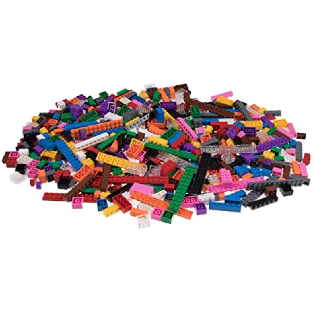 Strictly Briks Classic Building Bricks Starter Kit – 672 Pieces, Vibrant Colors