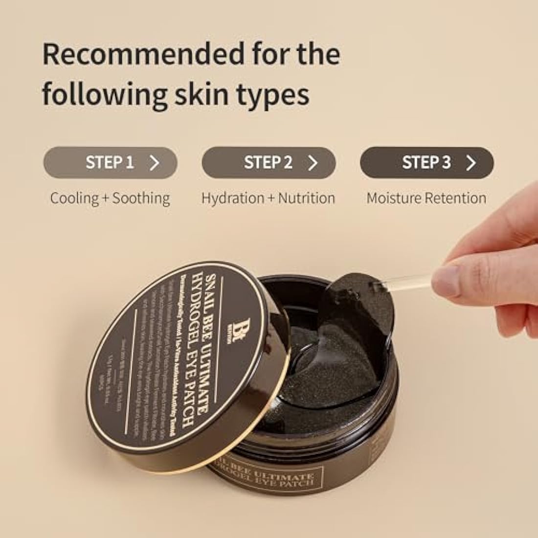 Benton Snail Bee Ultimate Hydrogel Eye Patch | Hydrating & Cooling - 60pcs