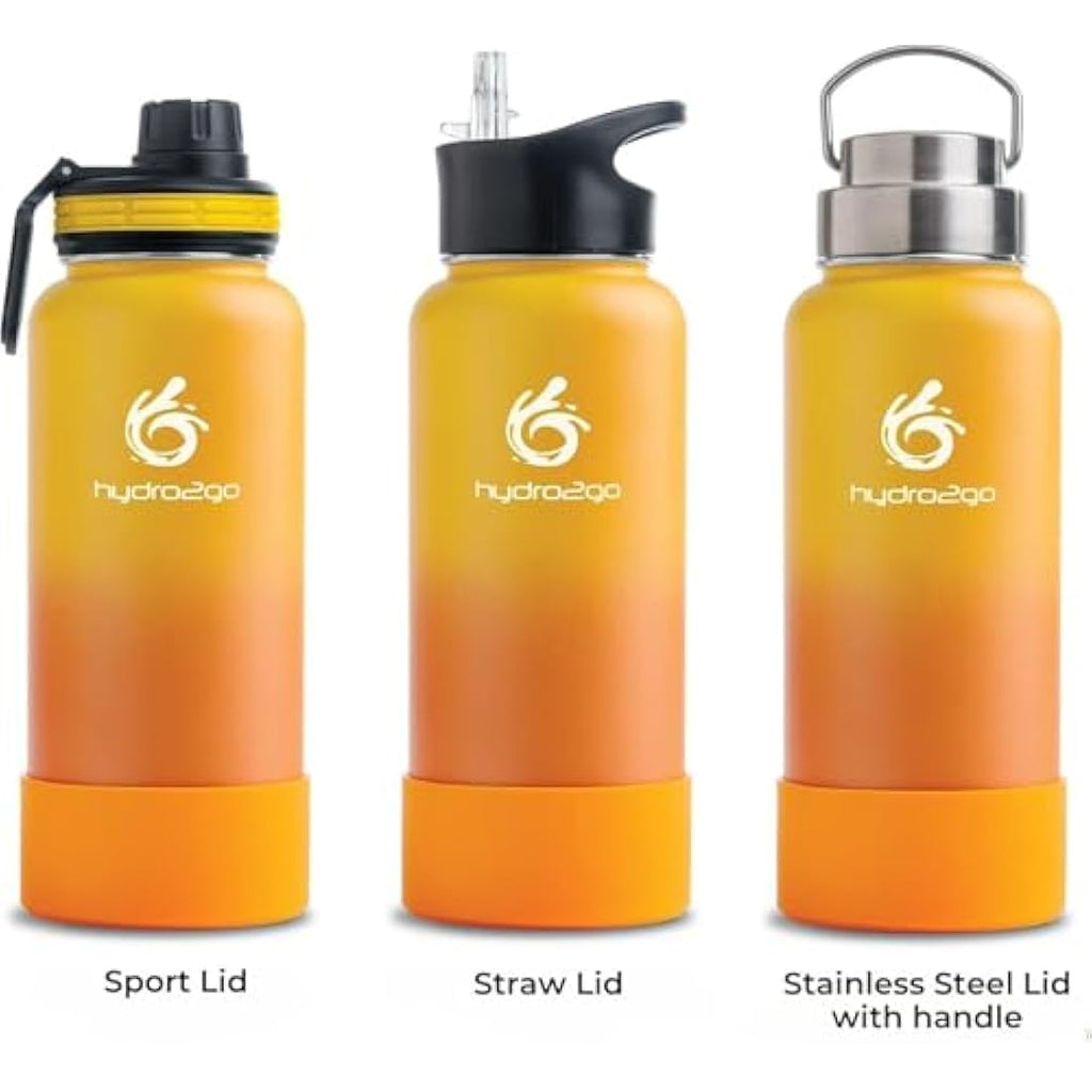 hydro2go Insulated Stainless Steel Water Bottle | 950ml Leak-Proof Mug