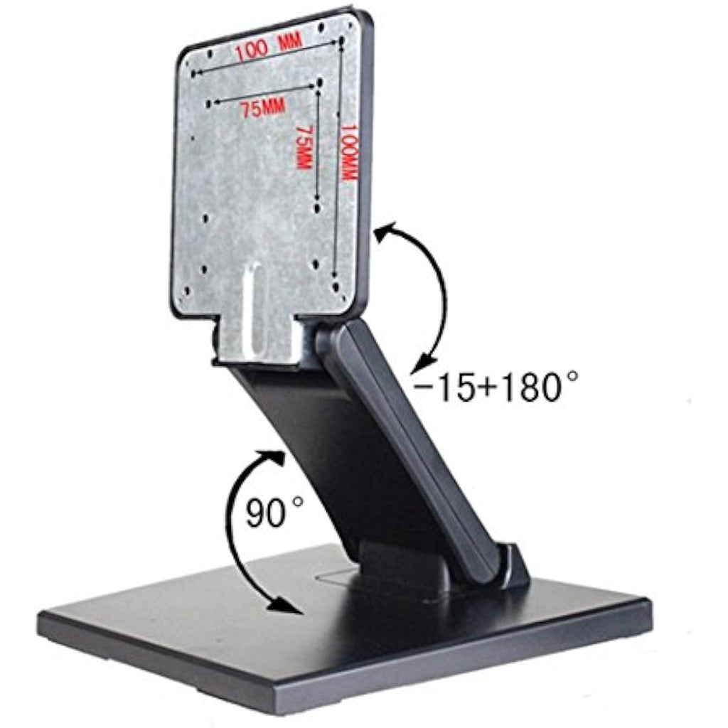 Wearson WS-03A Adjustable Metal Monitor Stand | VESA 75x75 100x100mm