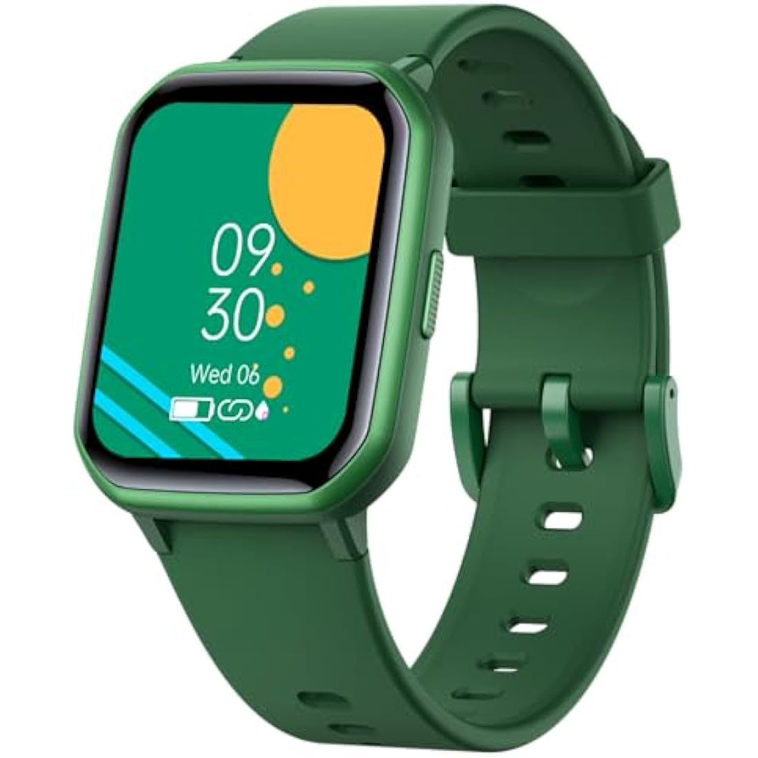 Jolof Store Kids Smart Watch – IP68 Waterproof Fitness Tracker (Green)