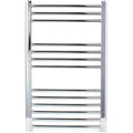 Manissa Milano Chrome Straight Central Heating Towel Rail | 500 x 800mm