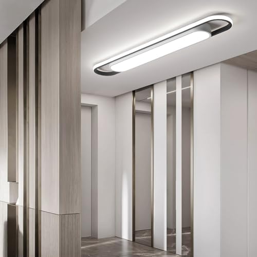 Naroume 4ft Linear LED Ceiling Light | 62W Modern Acrylic Flush Mount