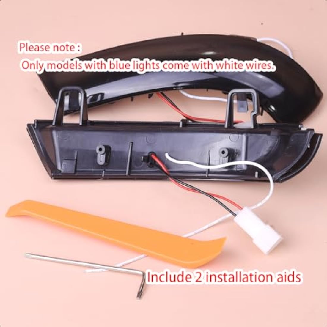 LoreenCar Dynamic LED Turn Signals for VW Golf MK5 Jetta Passat – Amber/Blue