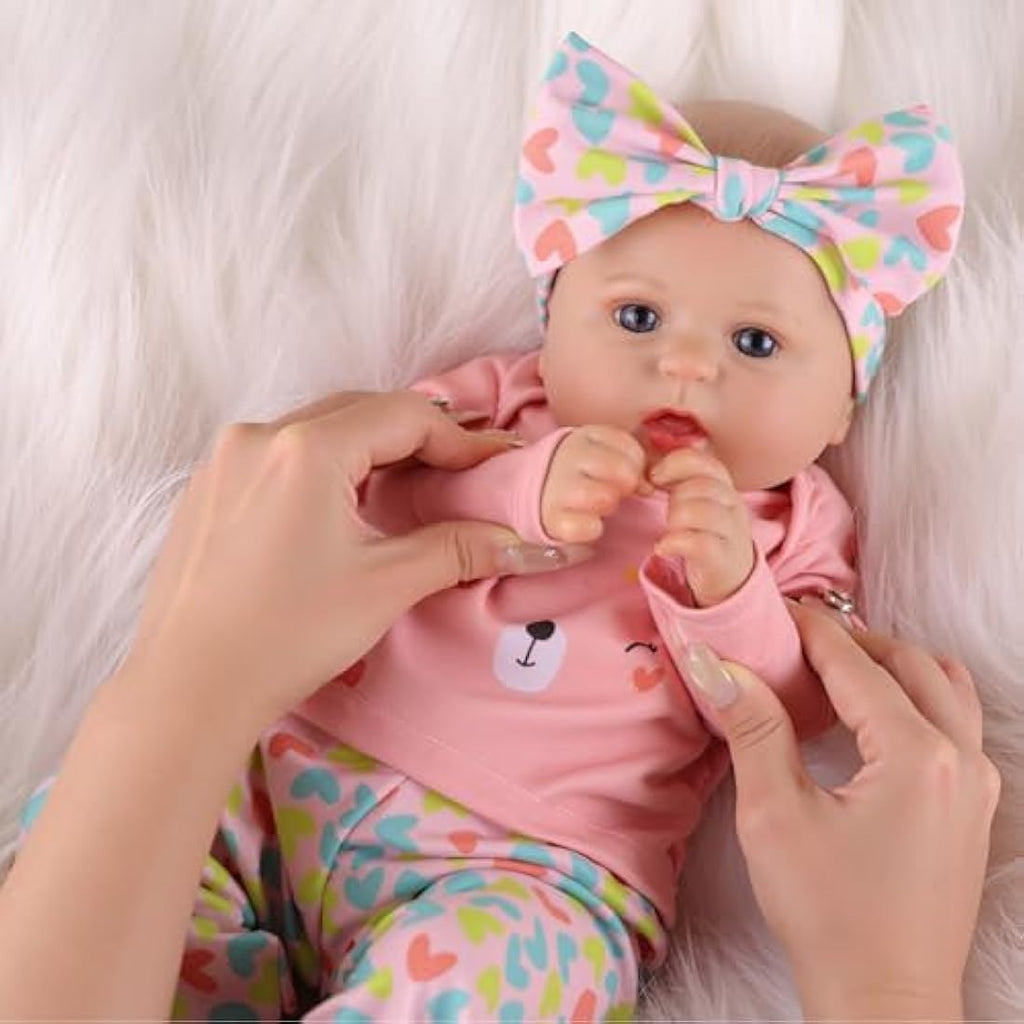 BABESIDE Bailyn 20-inch Realistic Reborn Baby Doll - Soft Vinyl Girl