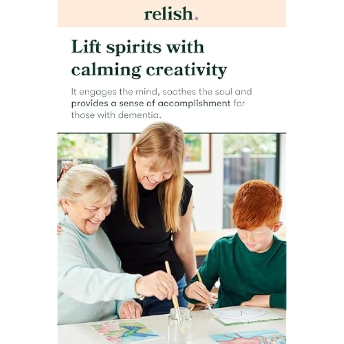 Relish Ocean Life Aquapaints – Reusable Water Painting for Dementia
