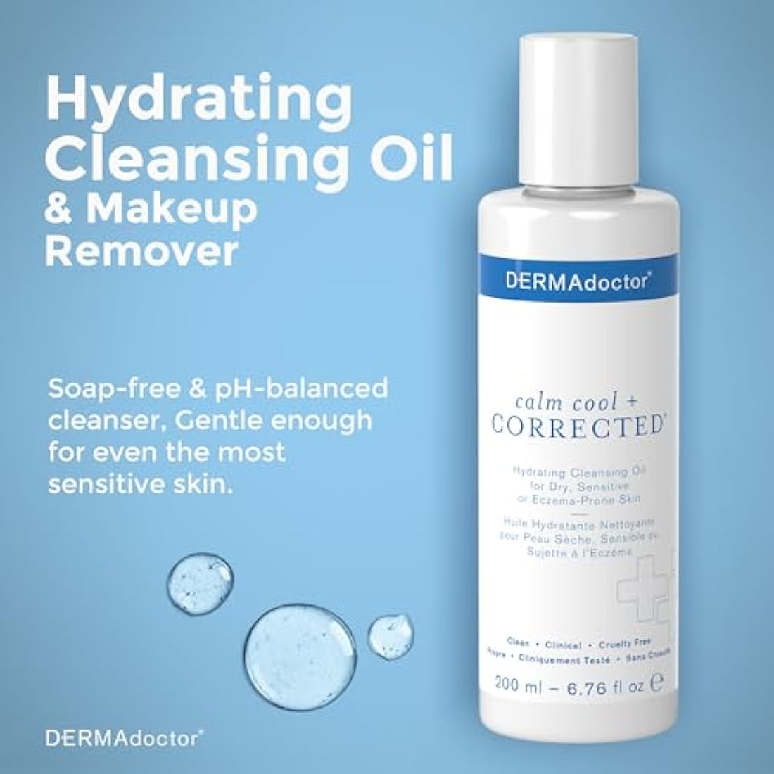 DERMAdoctor Hydrating Cleansing Oil & Makeup Remover with Jojoba Oil