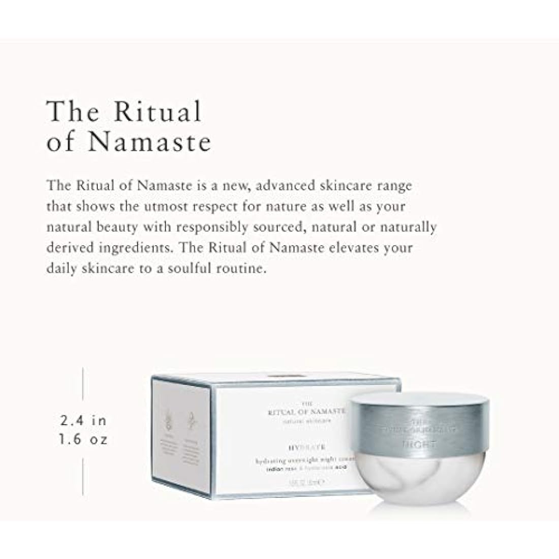 Rituals The Ritual of Namasté Hydrating Overnight Night Cream - 50ml