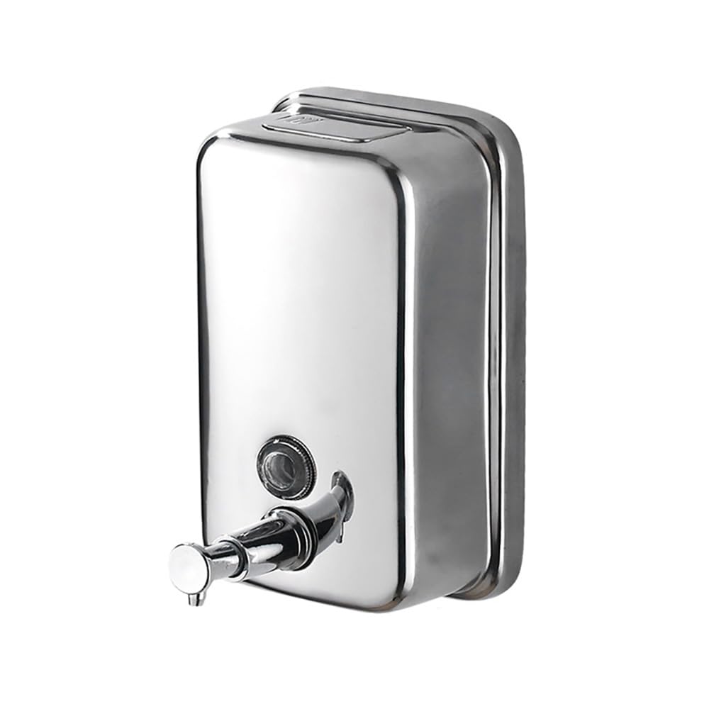 Jolof Store Wall Mounted Soap Dispenser | 500ml Stainless Steel Chrome