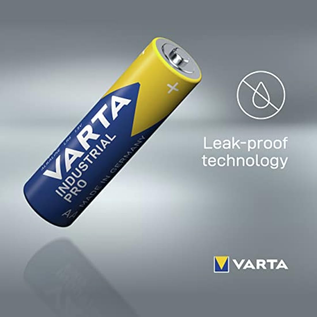 VARTA Industrial Pro AA Alkaline Batteries LR6 - 100-Pack Bulk Box