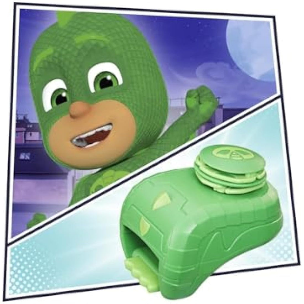 PJ Masks Gekko Hero Gauntlet – Preschool Superhero Dress-Up Toy