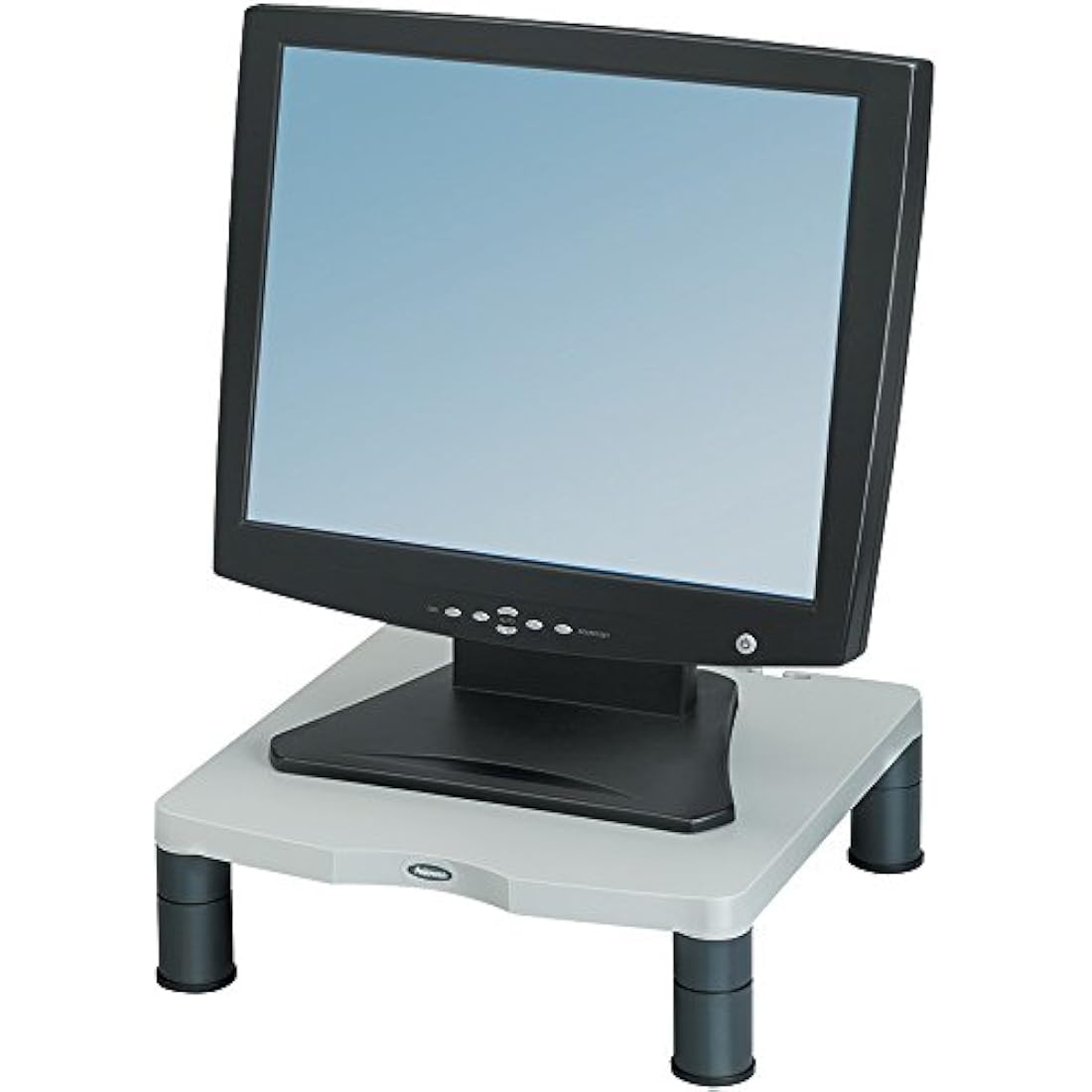 Fellowes 91712 Standard Monitor Riser | Ergonomic Desktop Screen Stand
