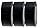 Crimson Starfish Black Duct Tape – 3 Rolls of 48mm x 45m Gaffer Tape
