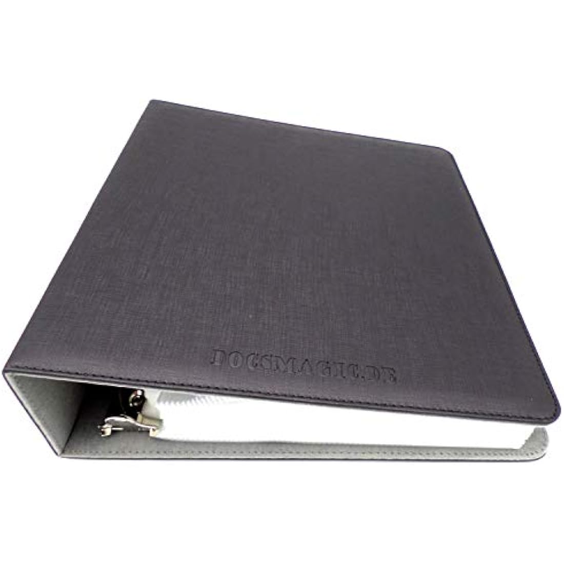 docsmagic.de 3-Ring Premium Album Black with 100 9-Pocket Pages