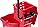 Jolof Store Commercial Mop Bucket with Side-Press Wringer, 26 Qt, Red