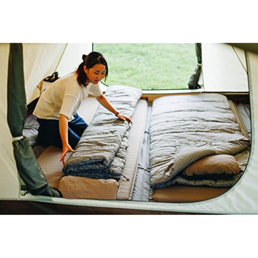 Snow Peak SS Single Sleeping Bag – Lightweight Grey Camping Duvet