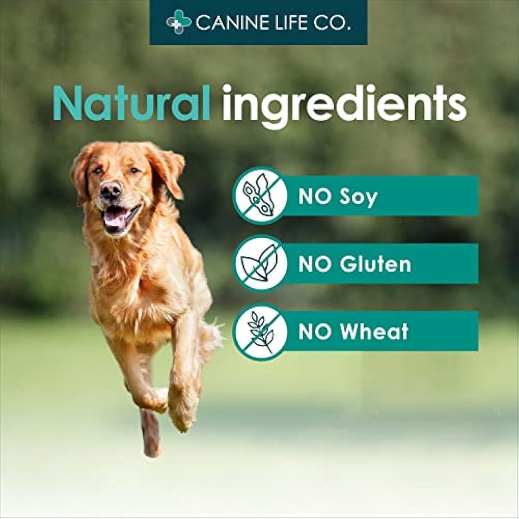 Canine Life Co. Dog Joint Supplement - Glucosamine & Turmeric - 300 Tablets