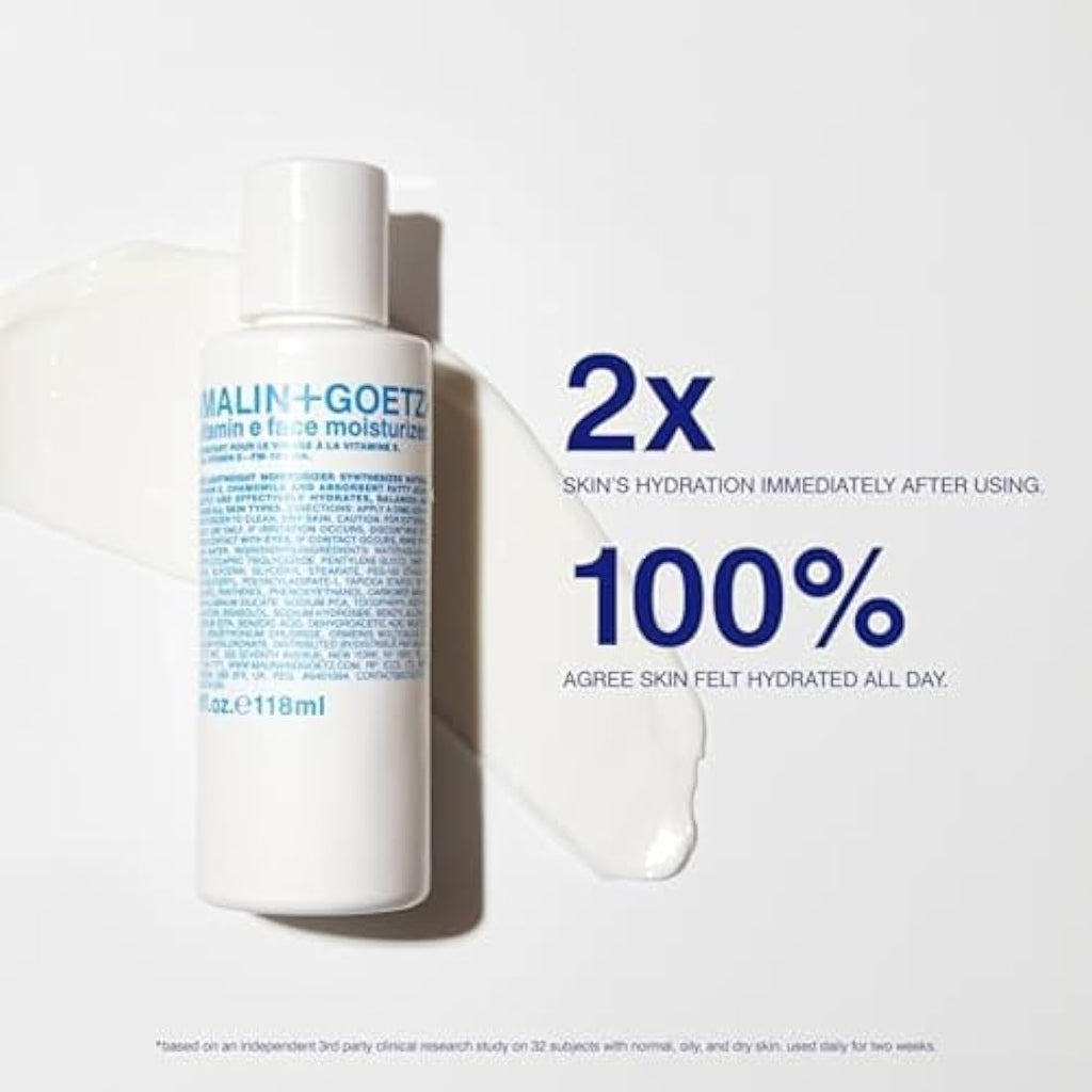 Malin + Goetz Vitamin E Face Moisturizer | Hydrating Skincare – 8.5 oz