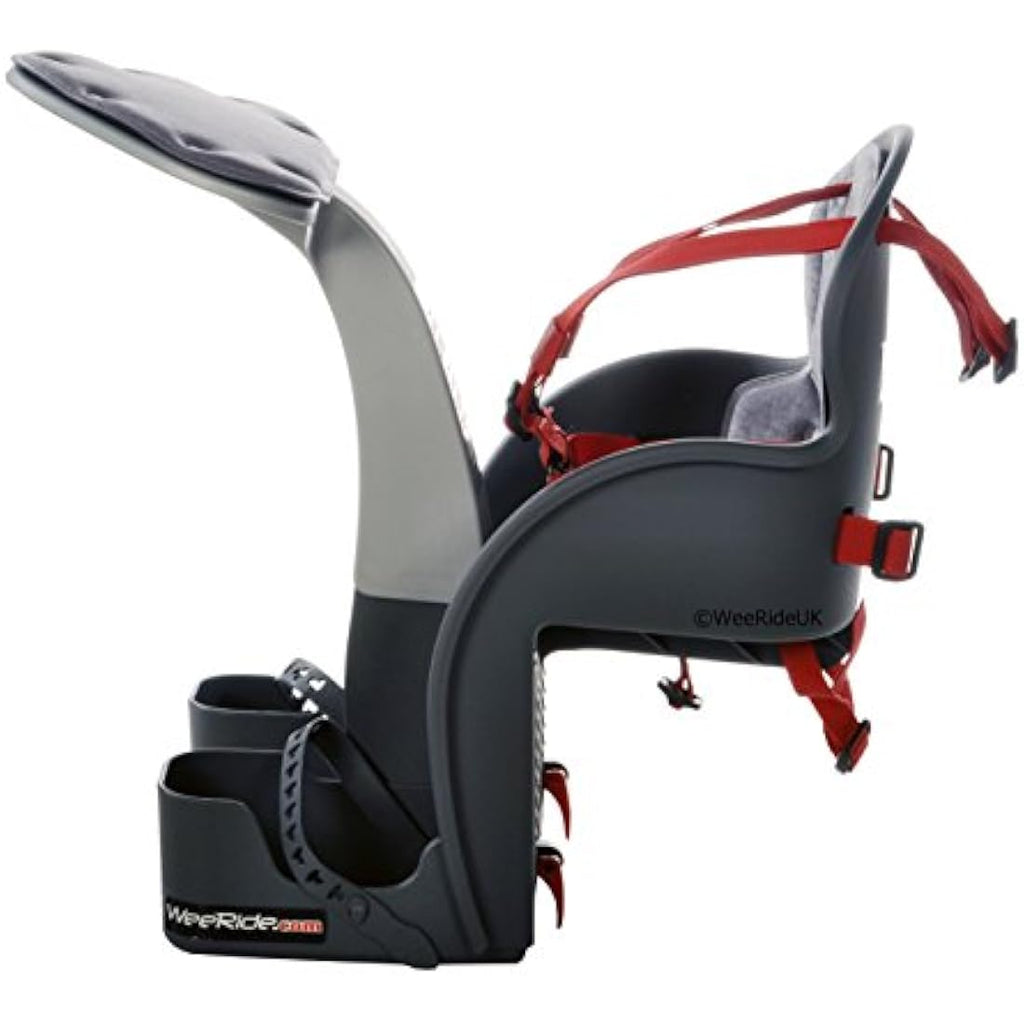 WeeRide Classic Centre Mount Baby Bike Seat for Ages 1-4 – Grey