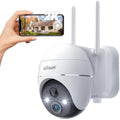 ieGeek 2K Wireless Security Camera Outdoor – 360° PTZ Battery CCTV