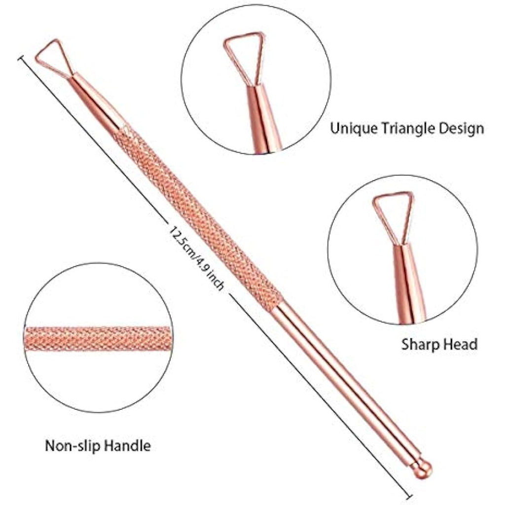 Jolof Store Cuticle Nipper and Pusher Set – Stainless Steel Manicure Kit