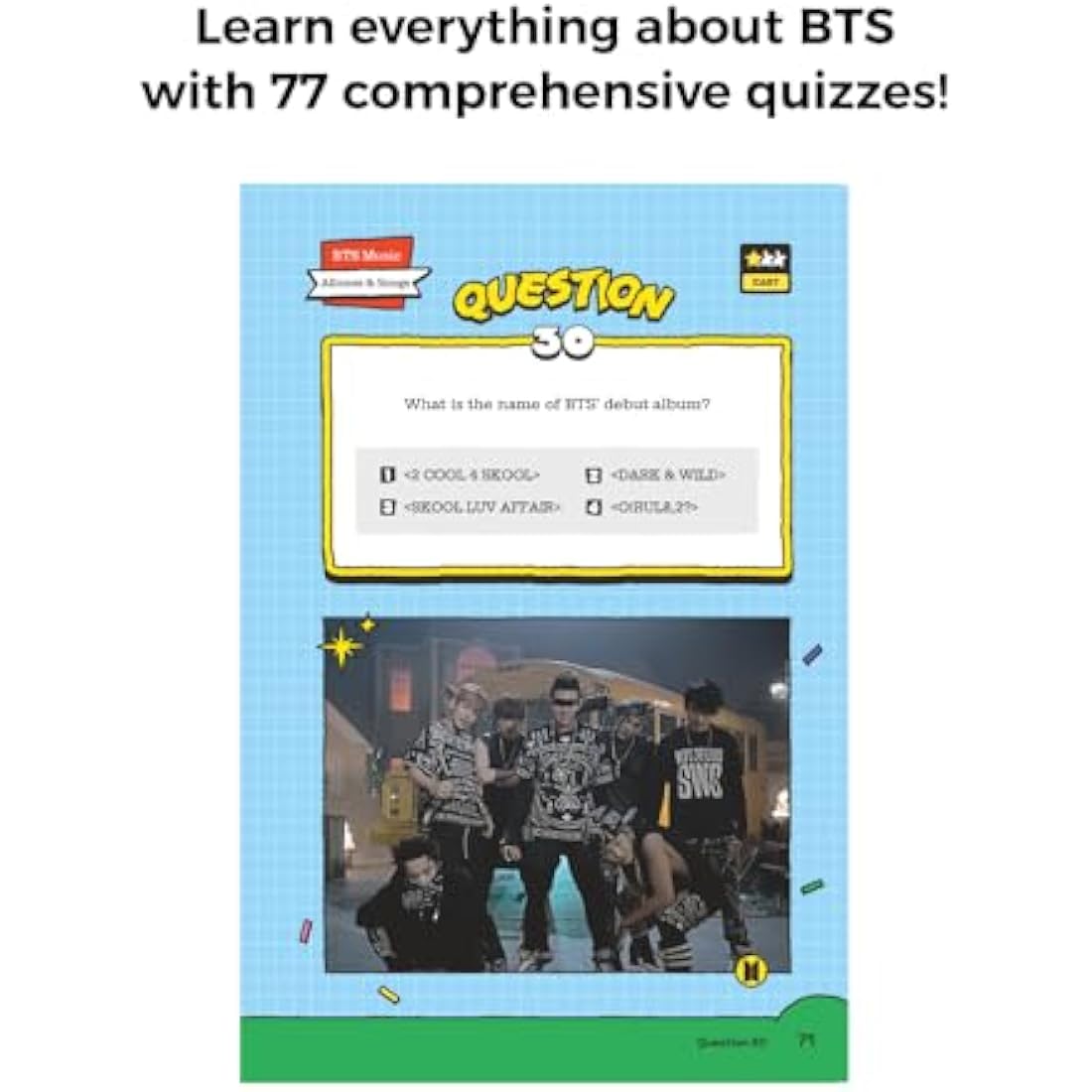 BTS Quiz Book Global Edition – Official K-Pop Trivia & Culture Guide