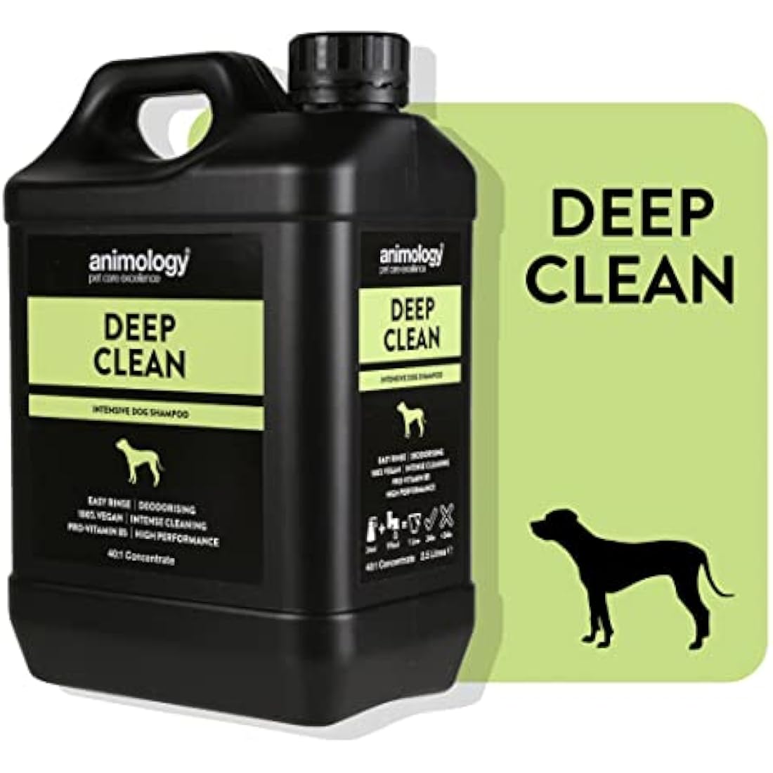 Animology Deep Clean Dog Shampoo – Deodorising & Easy Rinse – 2.5L