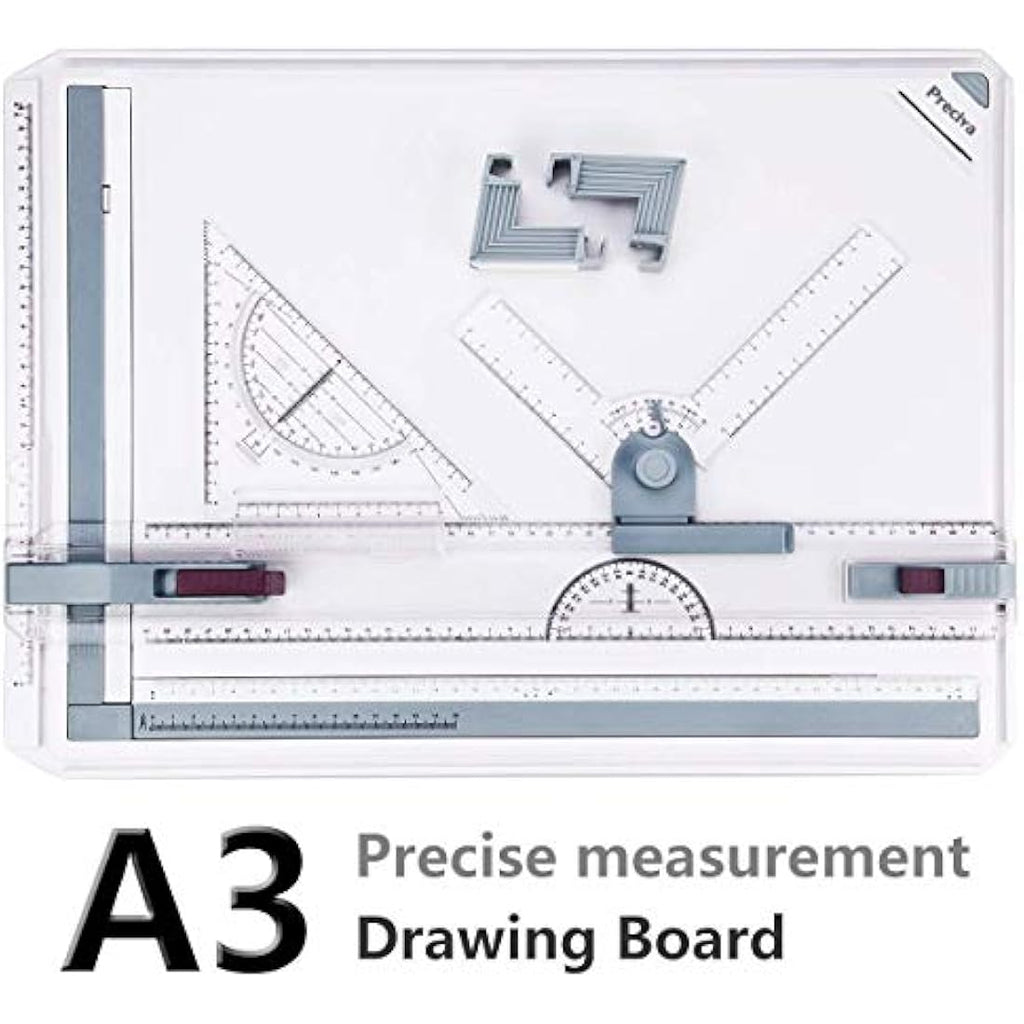Preciva A3 Drawing Board – Technical Drafting Table with Parallel Motion