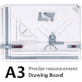 Preciva A3 Drawing Board – Technical Drafting Table with Parallel Motion
