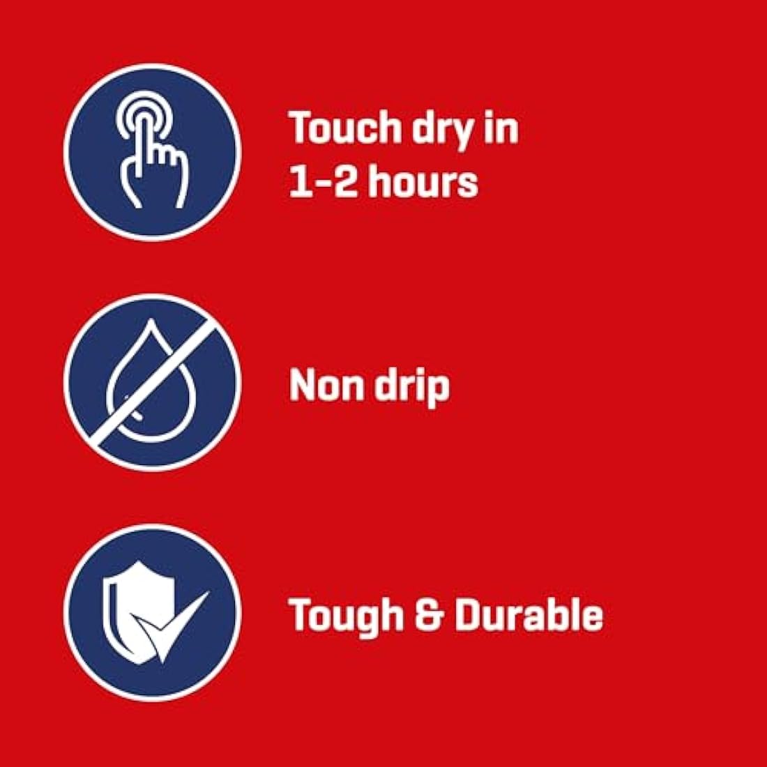Johnstone's Signal Red Gloss Wood & Metal Radiator Paint – 750ml