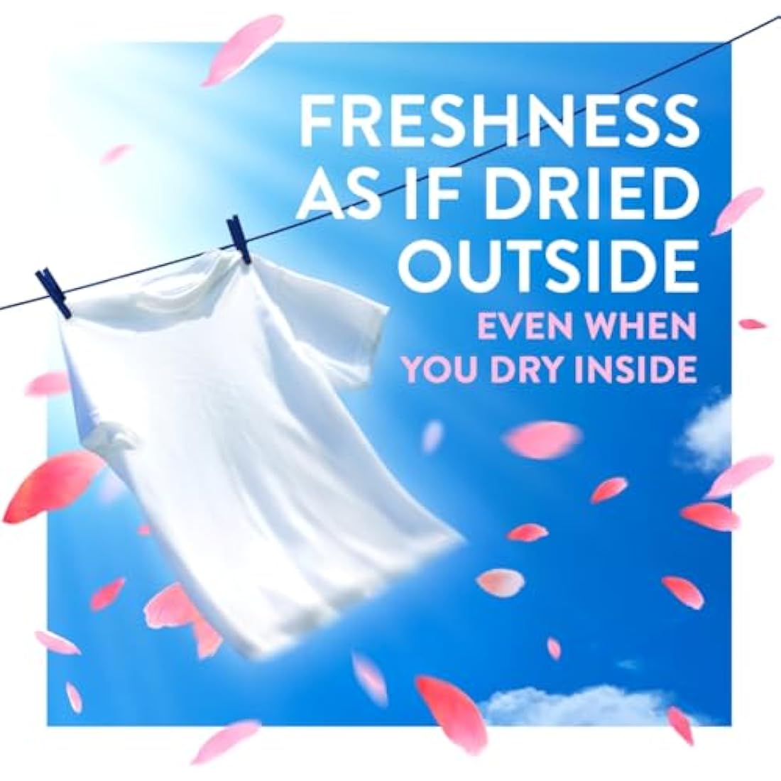 Lenor Outdoorable Pink Blossom Fabric Conditioner - 55 Washes, 770ml