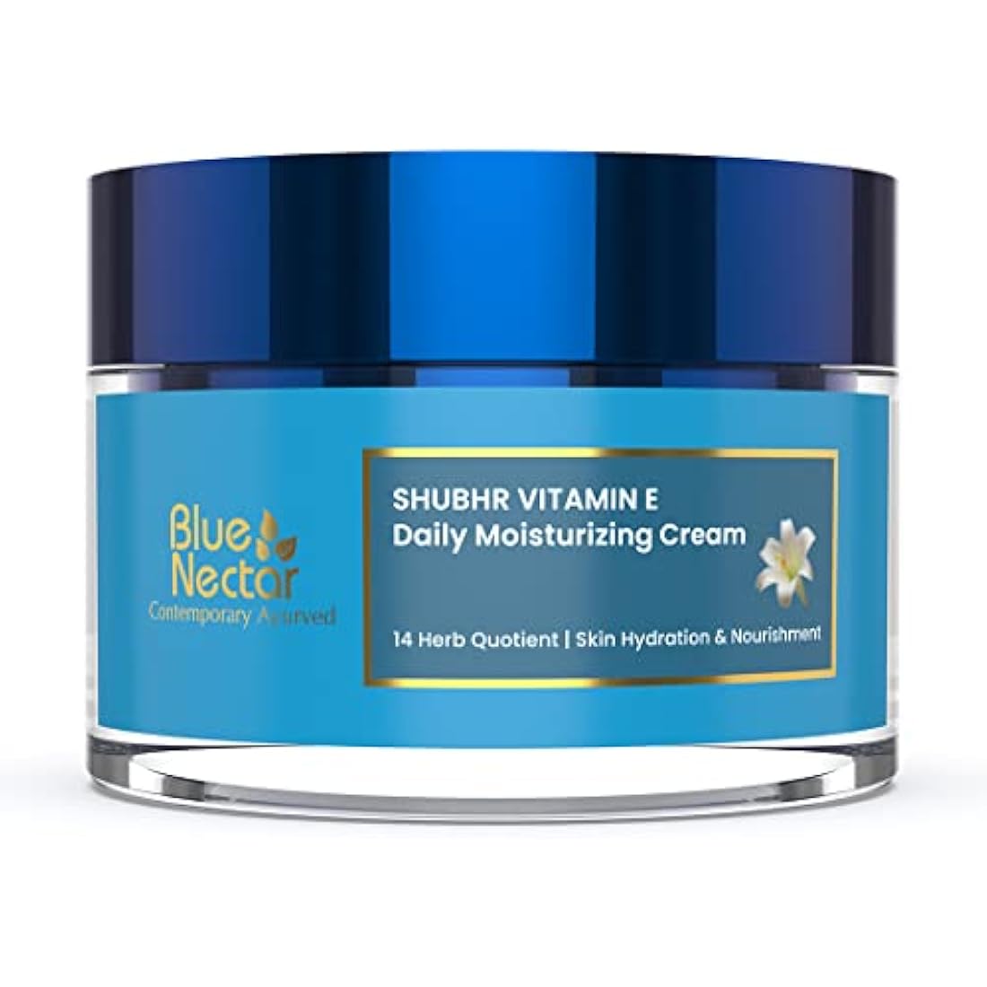 Blue Nectar Anti Aging Face Cream with Vitamin C & E - 50g