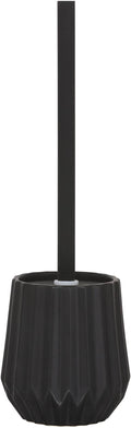 Sealskin Arte Ceramic Toilet Brush and Holder – Modern Black Design