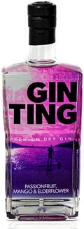 GinTing Passionfruit Mango & Elderflower Flavoured Gin - 70cl