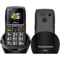 artfone C1+ 4G Big Button Mobile Phone for Seniors | SOS & Charging Dock