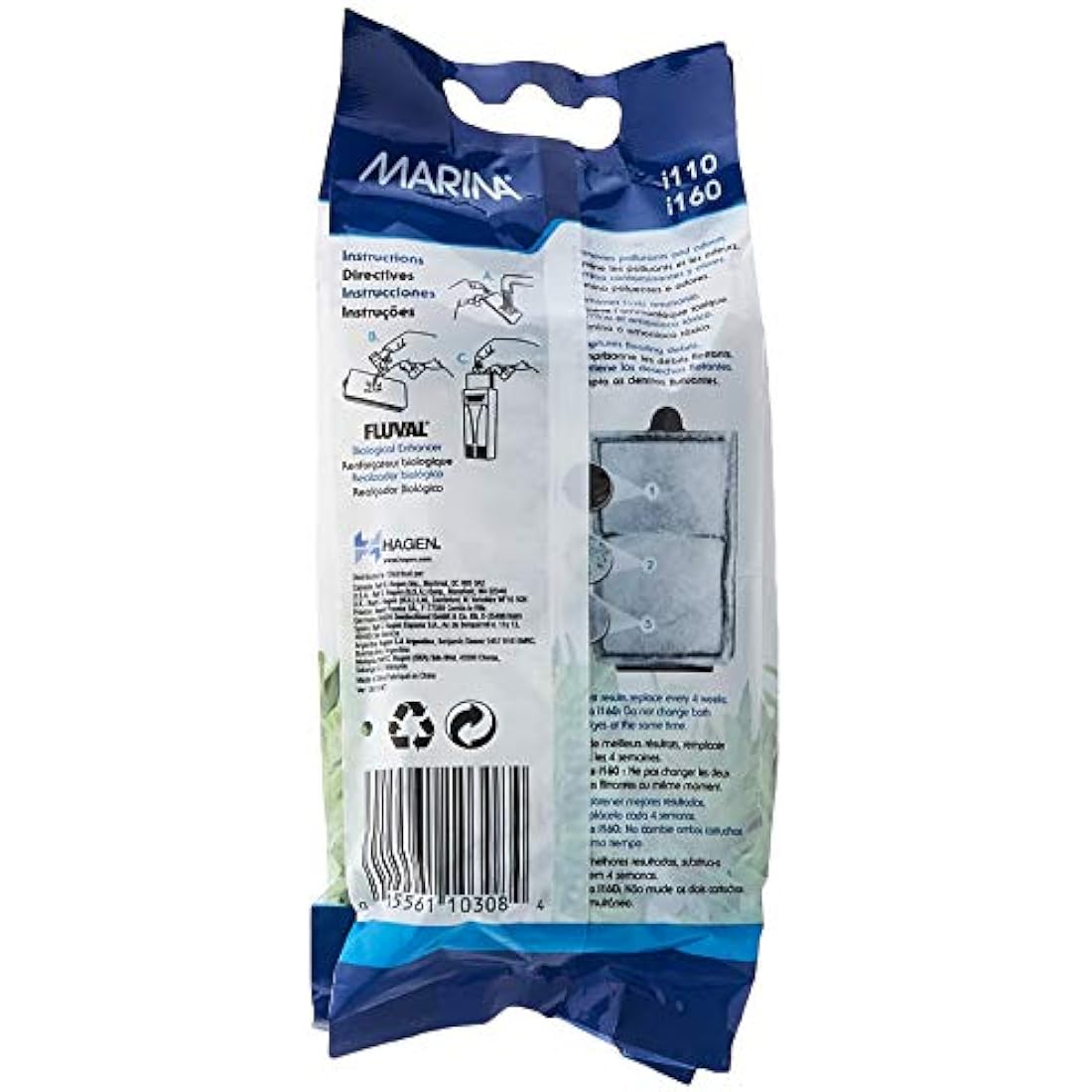 Marina i110 & i160 Replacement Filter Cartridge - Carbon & Zeolite