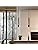 Cylinder Pendant Light – Modern Wood & Metal Hanging Lamp